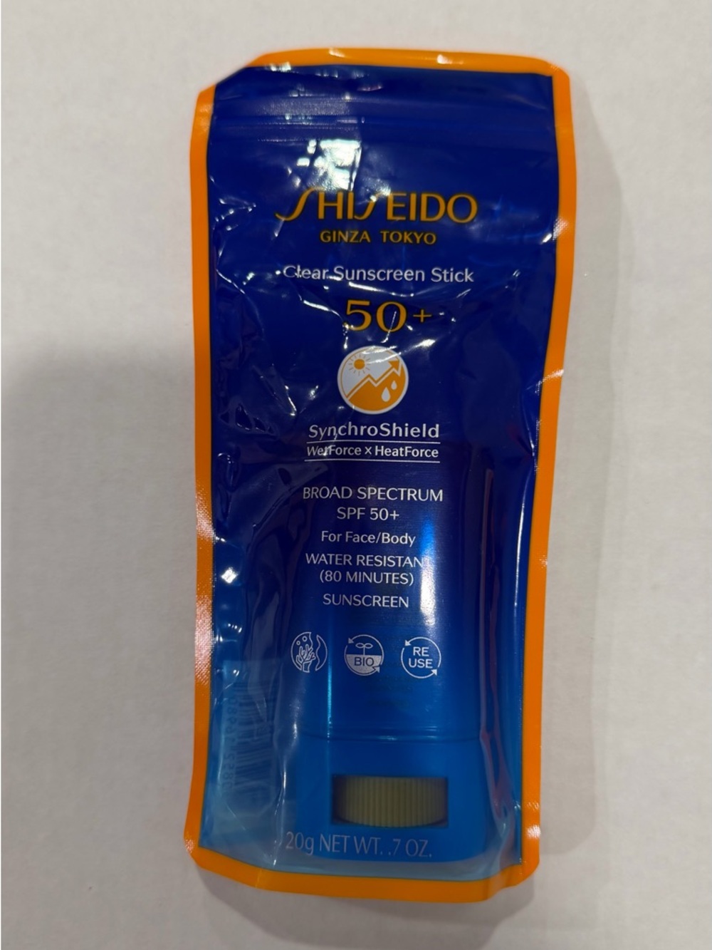 Shiseido Clear Sunscreen Stick SPF 50+